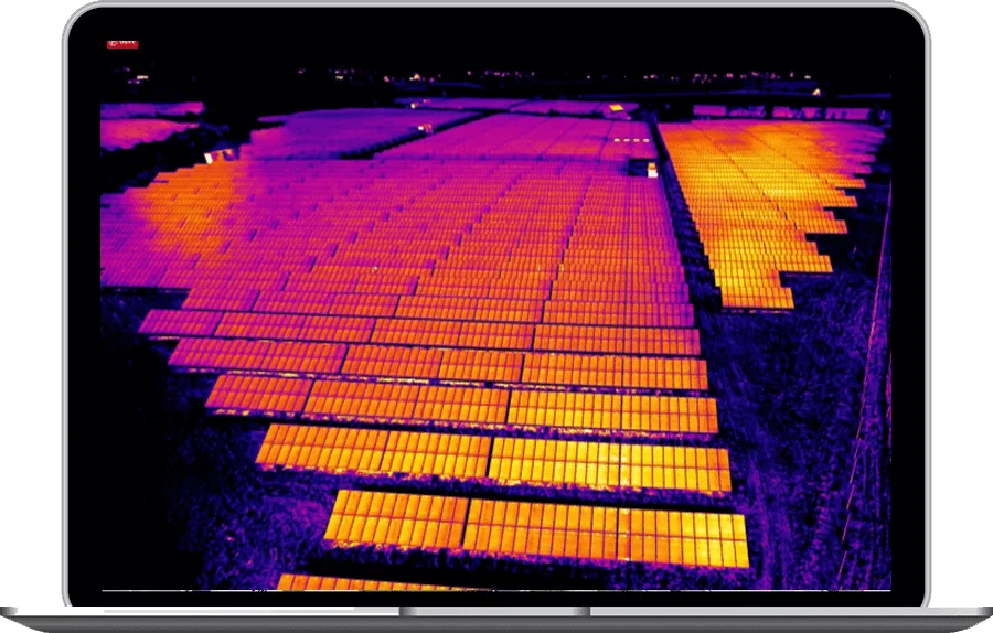drone solar panel inspection