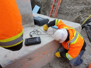 Pile Integrity Testing service Low strain Pile integrity testing services