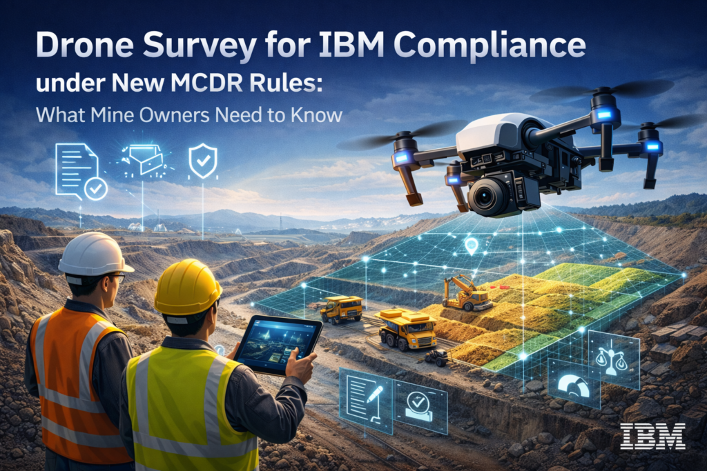 Drone Survey for IBM Compliance under New MCDR Rules: What Mine Owners Need to Know
