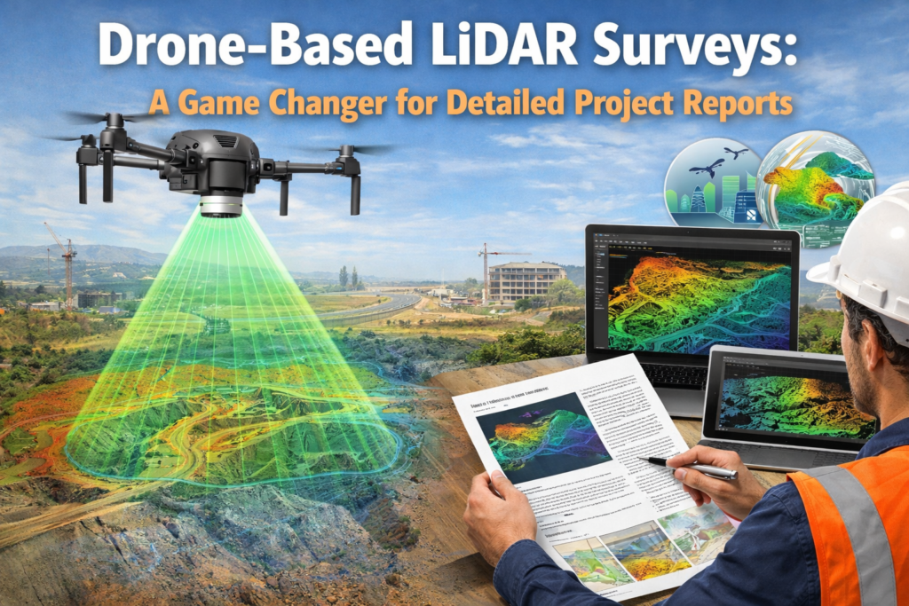 Drone-Based LiDAR Surveys: A Game Changer for Detailed Project Reports