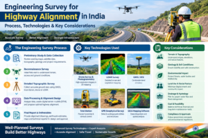 Engineering Survey for Highway Alignment in India